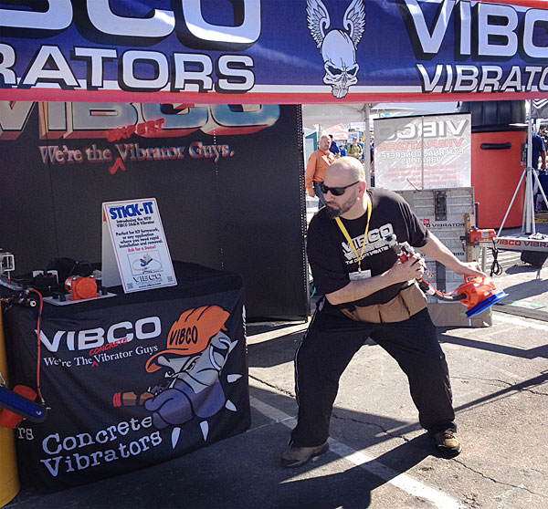 VIBCO Concrete Vibrator Guy Giovanni